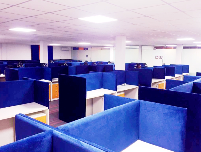 Call Center Design Construct Acoustic4-Gracefield Reliance Afrique